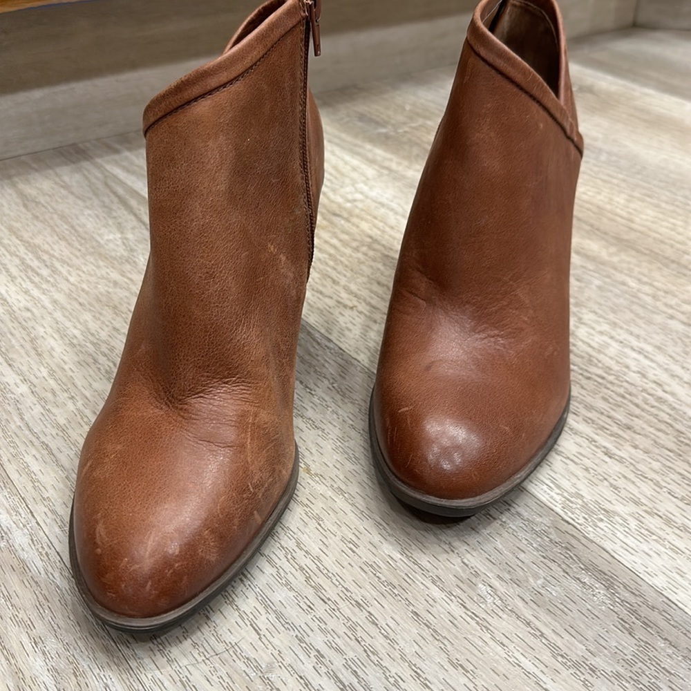 Lucky brand Salza brown Tuscadero Bootie size 11/41 - Picture 2 of 16
